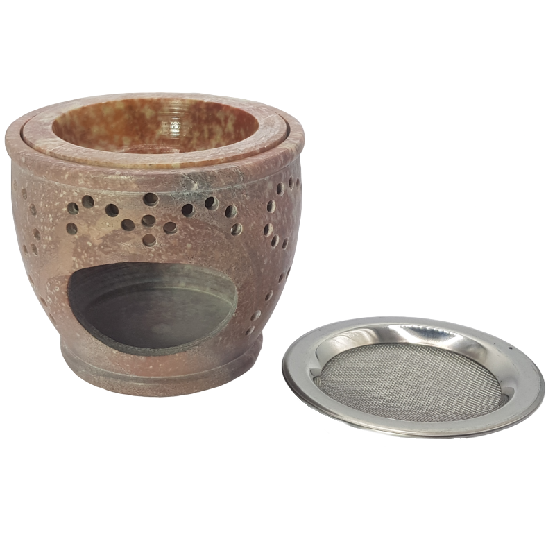 Duftlampe aus Speckstein